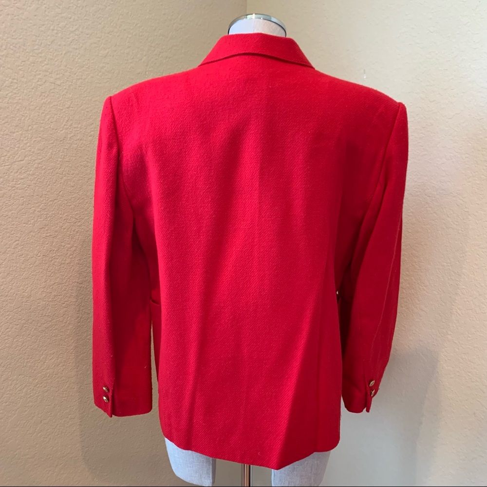 VTG Rafferty Red Blazer - Picture 2 of 8